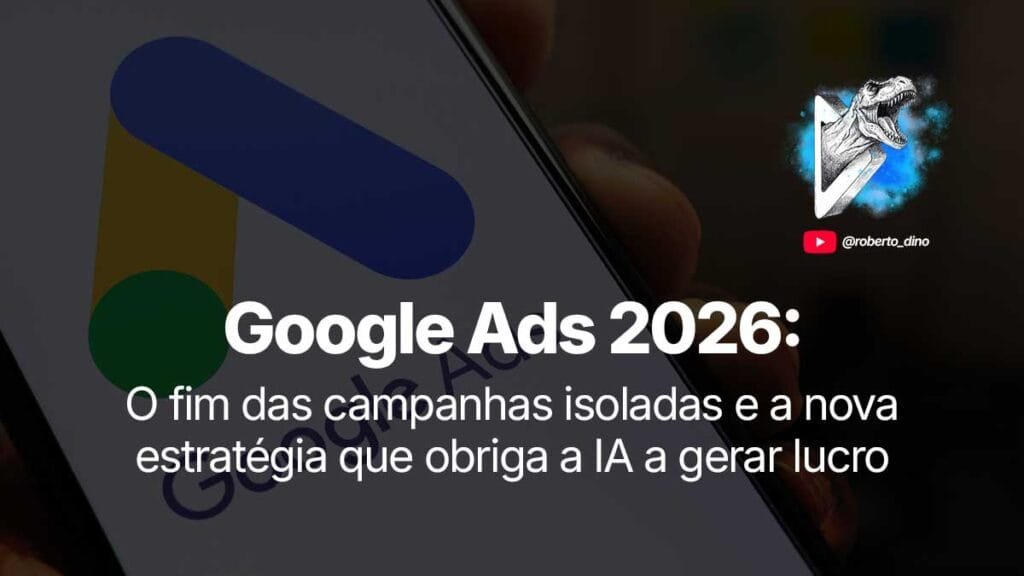 Esperar que seus testes de criativos sejam "a" estratégia validada no Google Ads ficou no passado. A IA exige dados, não achismo!