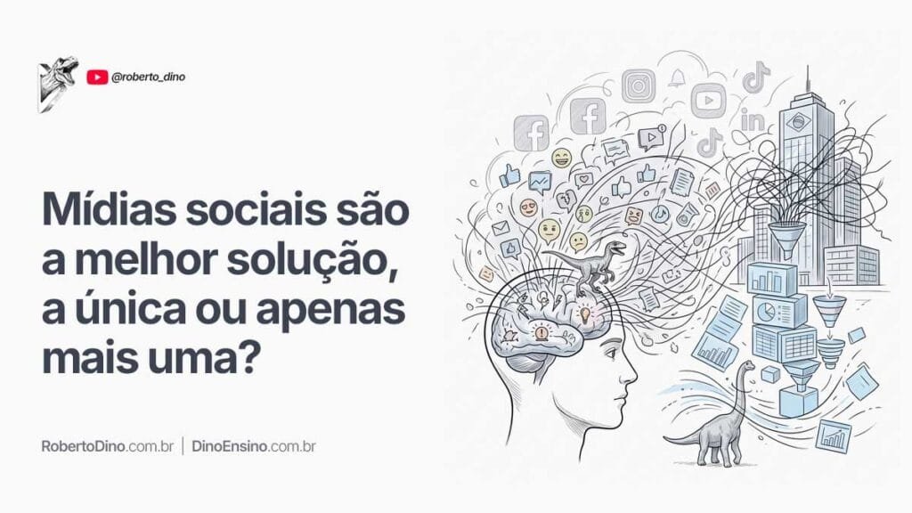 Será que as mídias sociais são o lugar mais indicado para construir e consolidar sua marca, produtos, serviços? Confere aqui!
