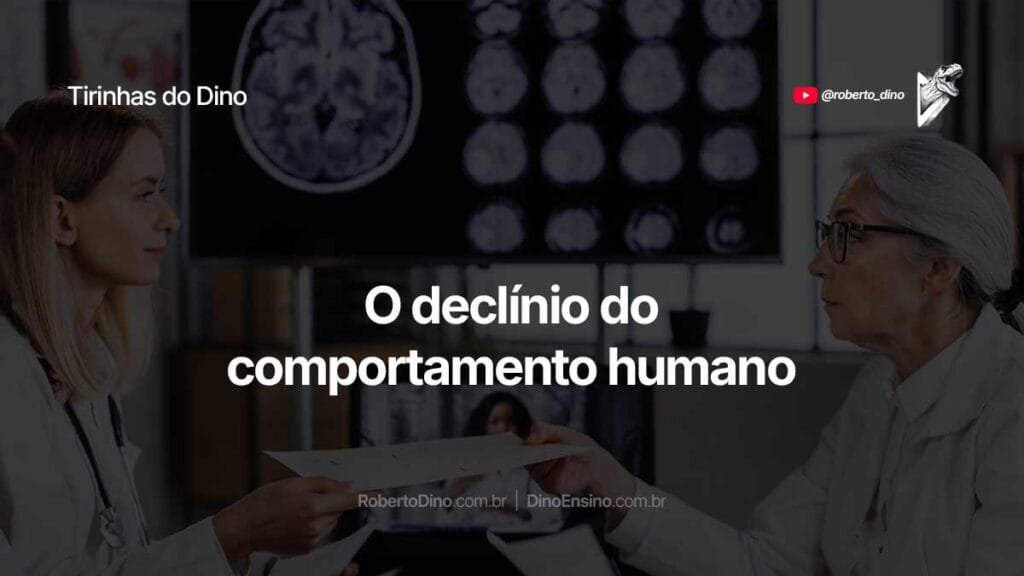 O comportamento humano regrediu, nossa inteligência está reduzindo? Idolatria às máquinas e desprezo pelo conhecimento. E agora?