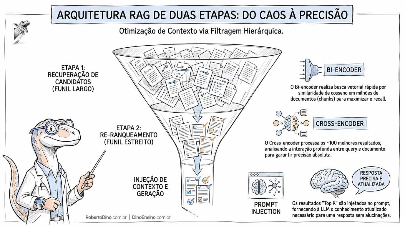 Aqui a inteligência artificial ganha um "sistema nervoso periférico por meio de RAG e Agentes. É o nível acima.