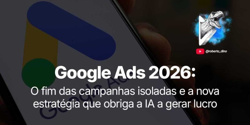 Esperar que seus testes de criativos sejam "a" estratégia validada no Google Ads ficou no passado. A IA exige dados, não achismo!