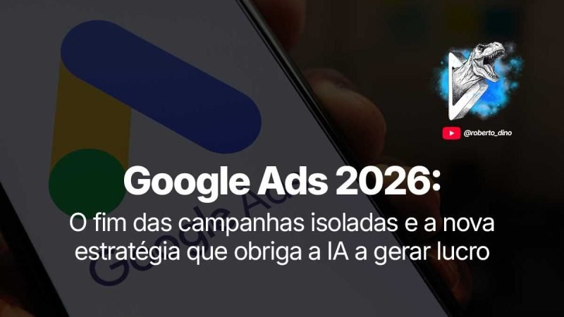 Esperar que seus testes de criativos sejam "a" estratégia validada no Google Ads ficou no passado. A IA exige dados, não achismo!