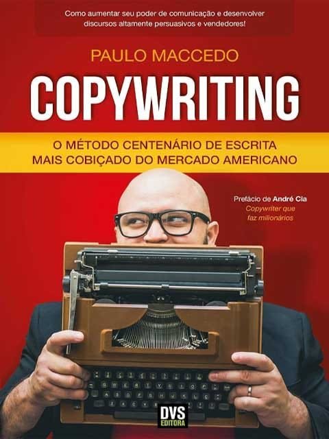 Copywriting é denso e aprofundado, baseado em fatos históricos e te ensina a pensar na arte da escrita como profissional.
