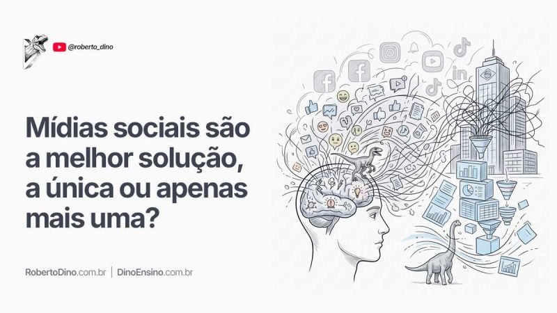 Será que as mídias sociais são o lugar mais indicado para construir e consolidar sua marca, produtos, serviços? Confere aqui!