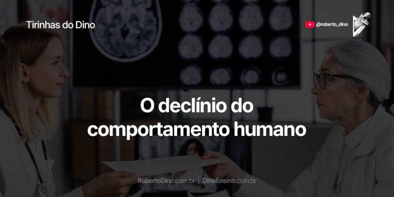 O comportamento humano regrediu, nossa inteligência está reduzindo? Idolatria às máquinas e desprezo pelo conhecimento. E agora?