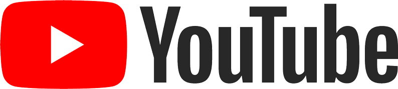 Logo Youtube preto